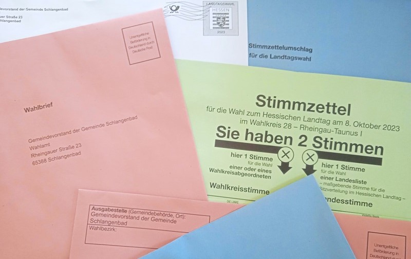 Foto Landtagswahlen 8.10.23